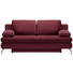 SCHLAFSOFA in Textil Weinrot - Chromfarben/Weinrot, Design, Textil/Metall (200/91/92cm) - Novel SCHLAFSOFA in Textil Weinrot - Chromfarben/Weinrot, Design, Textil/Metall (200/91/92cm) - Novel