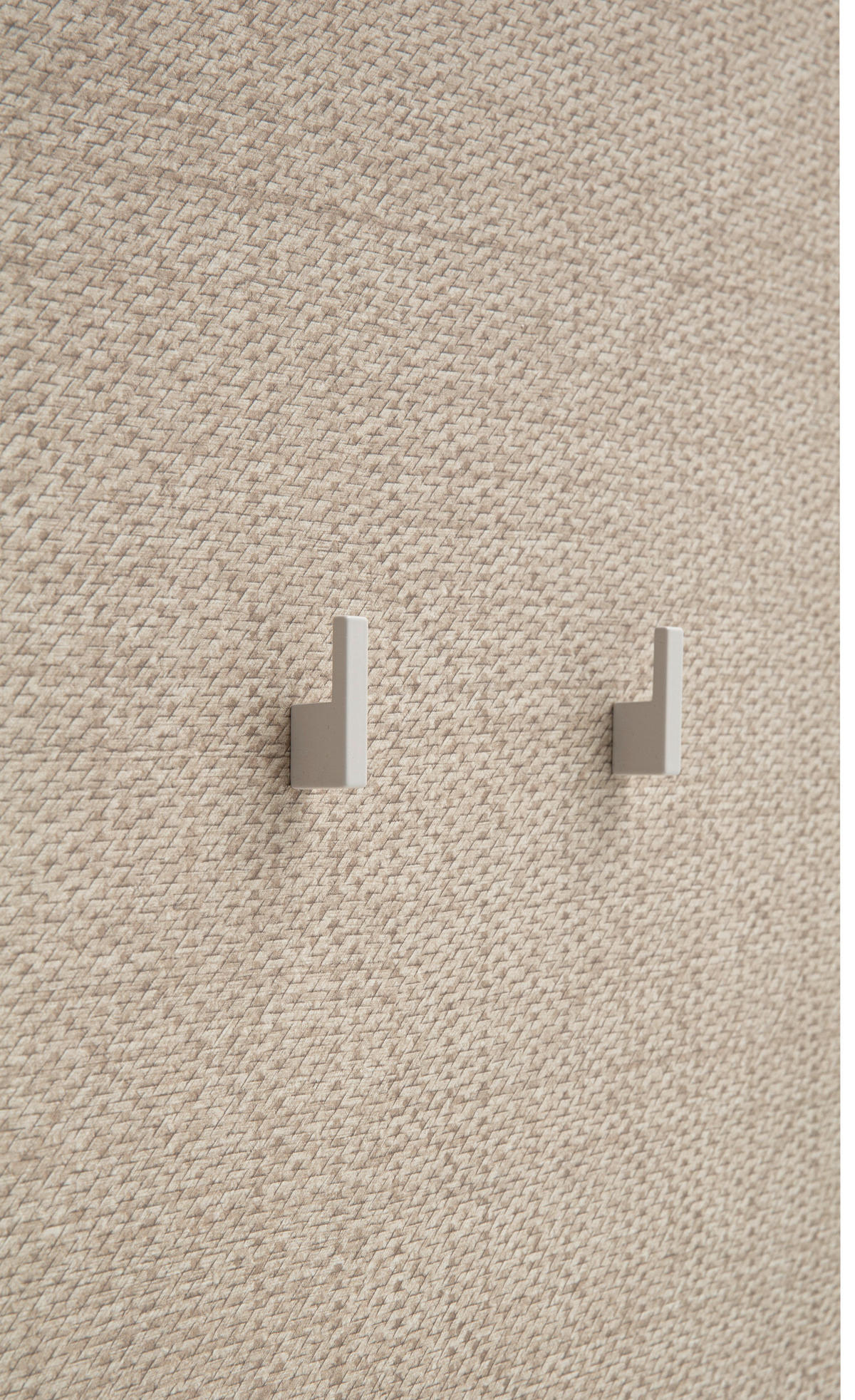 GARDEROBENPANEEL  in 50/110,6/20,9 cm  - Beige, Design, Holzwerkstoff (50/110,6/20,9cm) - MID.YOU