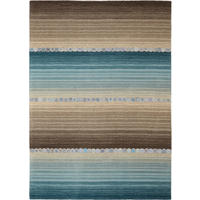 Covor Oriental  Twilight in Blue  - albastru/gri, Konventionell, textil (80/200cm) - Cazaris