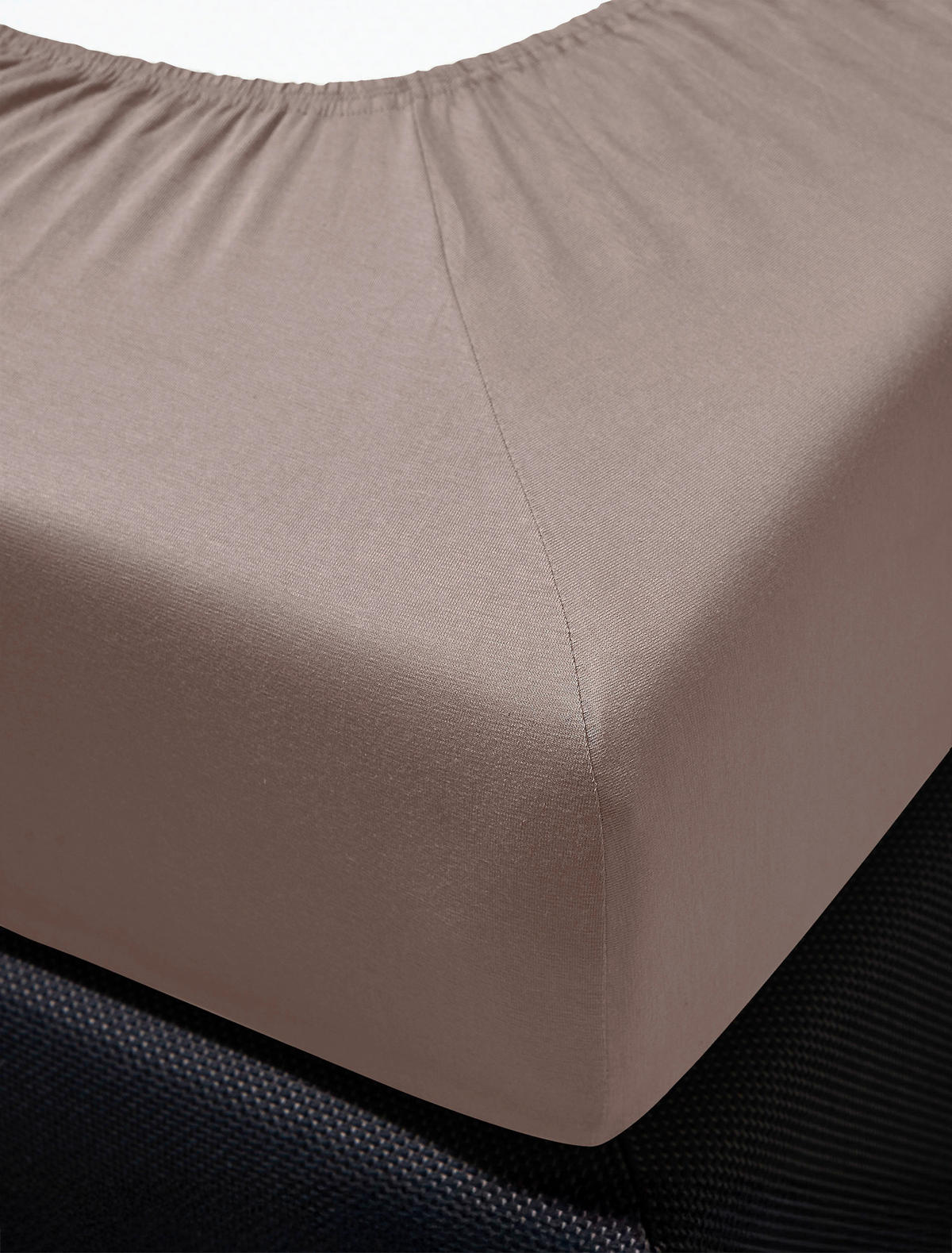 SPANNBETTTUCH Jersey 100/200 cm  - Grau, KONVENTIONELL, Textil (100/200cm) - Irisette