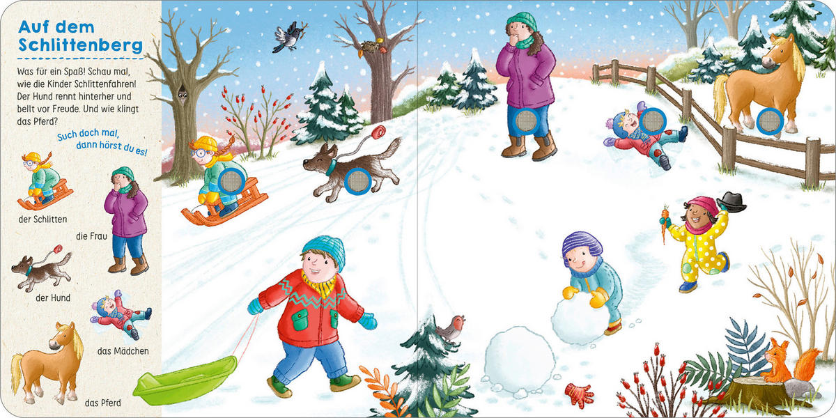 SOUNDBUCH Such mal, hör mal! Winter  - Multicolor, Basics, Papier (16/16/1,5cm)