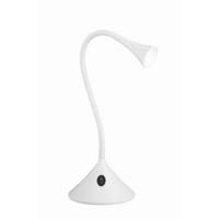 SCHREIBTISCHLEUCHTE - Weiss, Konventionell, Kunststoff (13,5/31,8cm)