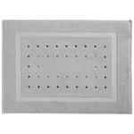 BADEMATTE Silberfarben 50/70 cm  - Silberfarben, Design, Textil (50/70cm) - Esposa