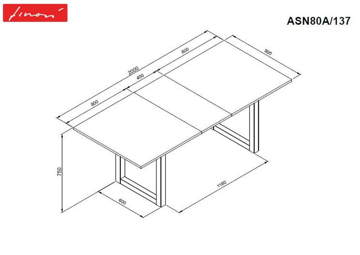 ESSTISCH in Holzwerkstoff 160/90/75 cm  - Schieferfarben/Anthrazit, Design, Holzwerkstoff (160/90/75cm) - MID.YOU