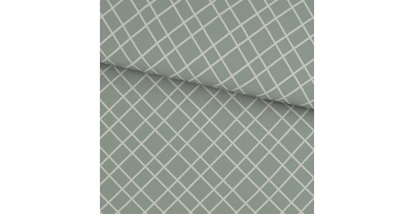 BETTWÄSCHE Flanell 200/210 cm  - Grün, KONVENTIONELL, Textil (200/210cm) - Esposa