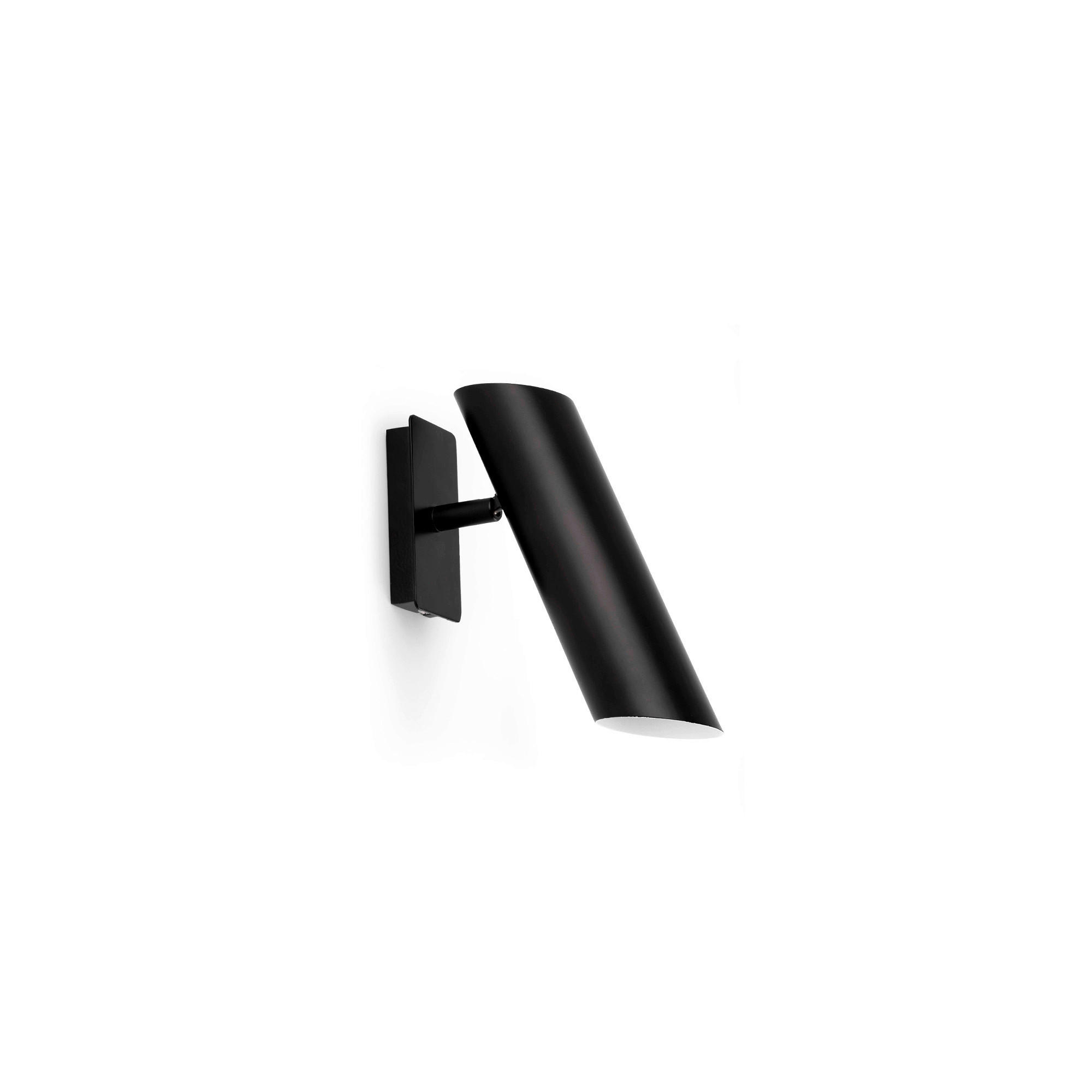 Faro Barcelona Wandleuchte Schwarz 18x22x5.6 cm