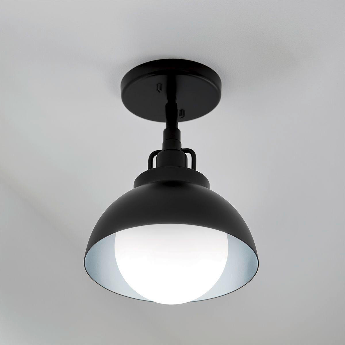 WANDLEUCHTE - Schwarz, Konventionell, Metall (22,7/20,3/24,1cm) - Elstead Lighting