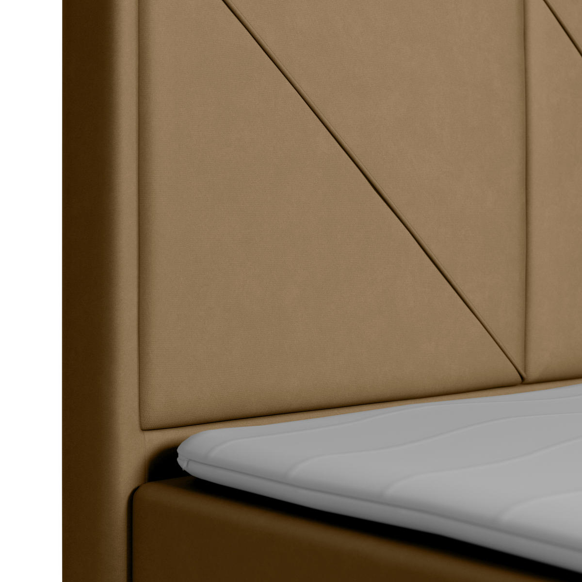 BOXSPRINGBETT 180/200 cm  in Beige  - Beige, Modern, Holz/Kunststoff (180/200cm) - MID.YOU