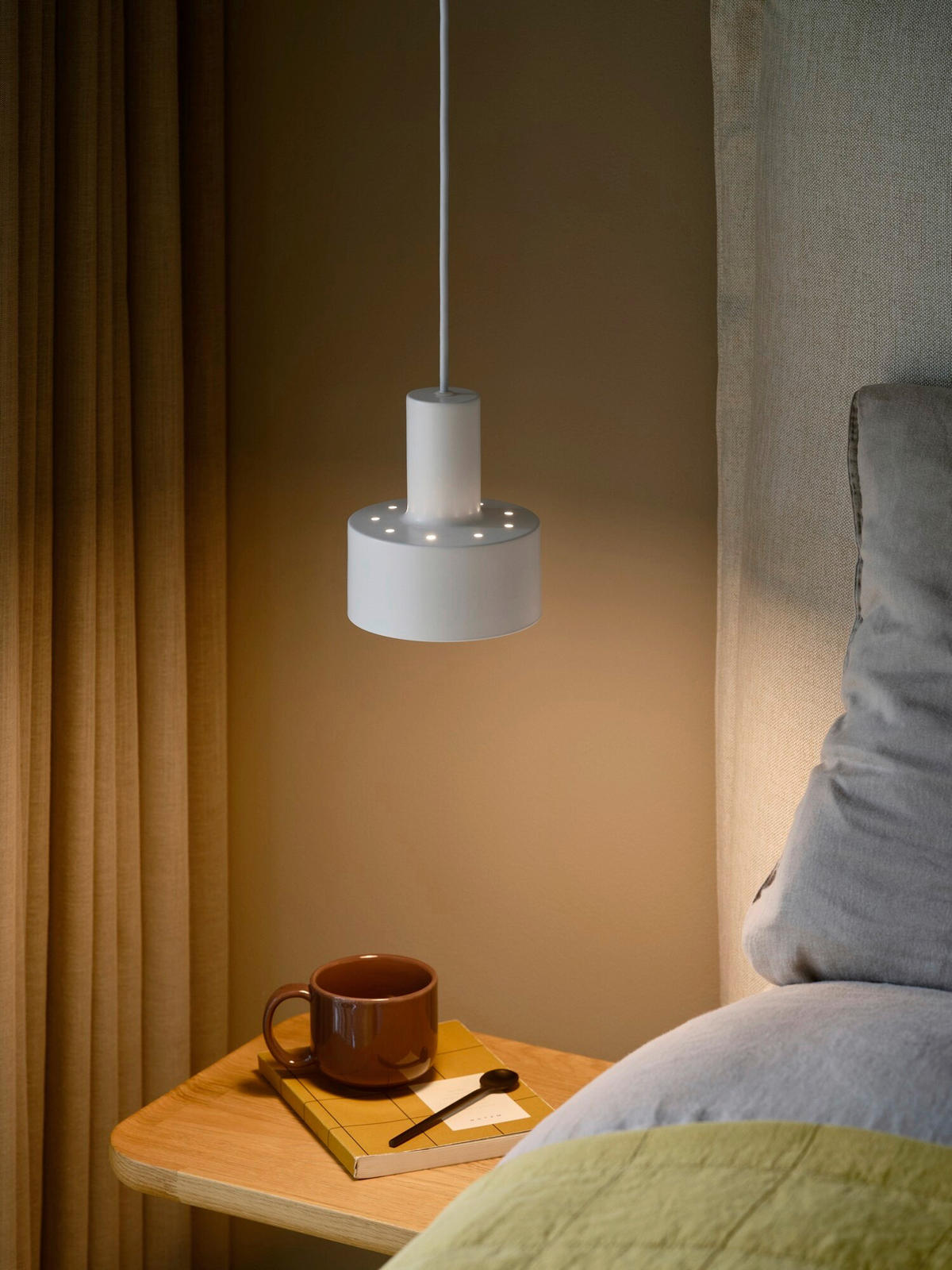 HÄNGELEUCHTE 12,5/14,5 cm   - Weiß, KONVENTIONELL, Metall (12,5/14,5cm) - Nordlux