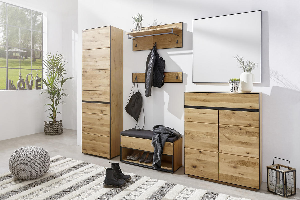 ŠATNÍ LAVICE, 85/44,8/38 cm - Natur, dřevo (85/44,8/38cm) - Linea Natura
