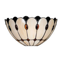 FALILÁMPA - többszínű, Basics, Üveg (15/16.5/31.5cm)