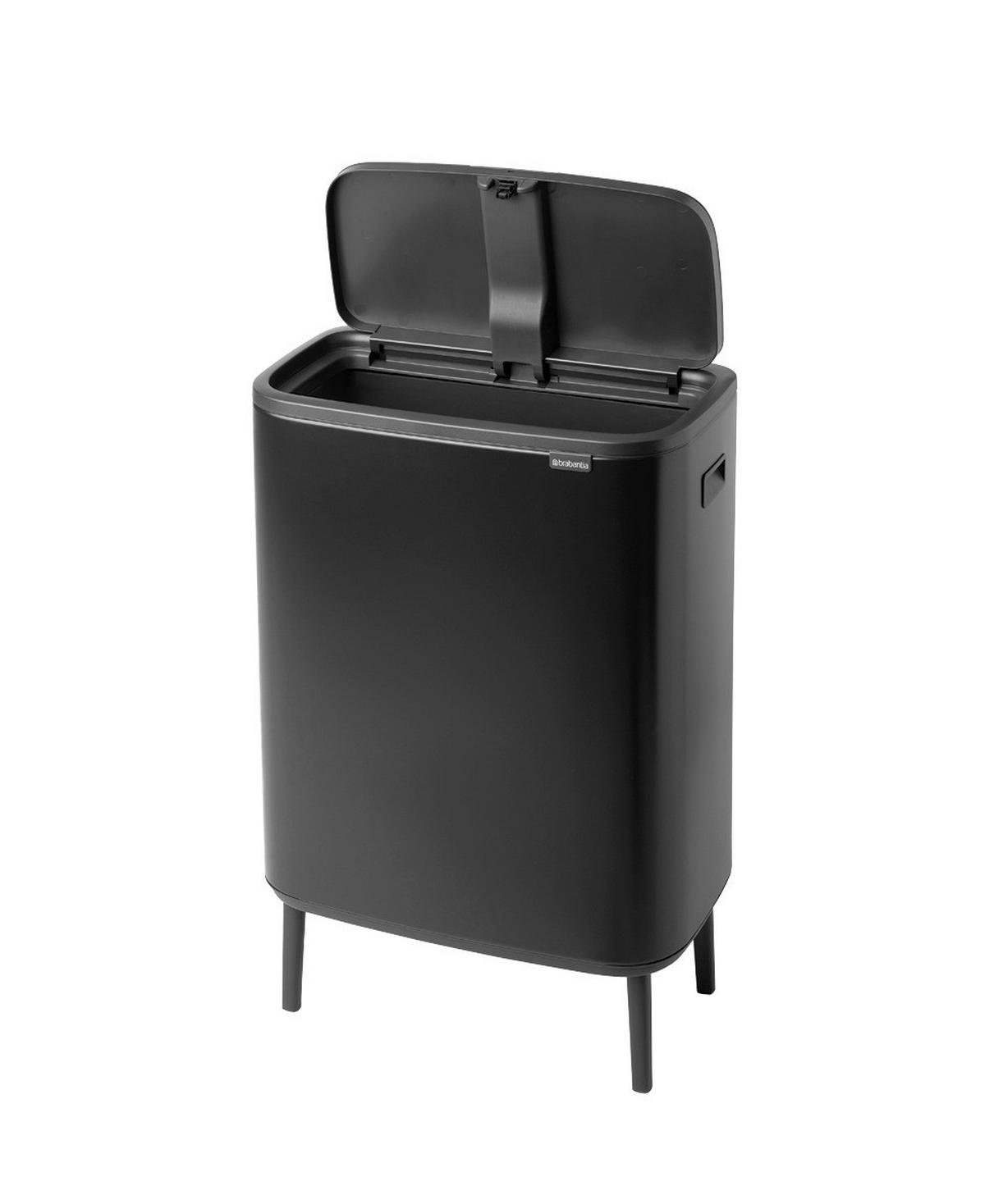 KOŠ ZA SMETI - črna, Basics, umetna masa (54.5/81.5/31.2cm) - Brabantia