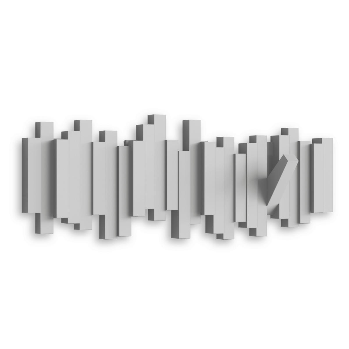 GARDEROBENLEISTE  in Grau  - Grau, Design, Kunststoff (49/18/3cm) - Umbra