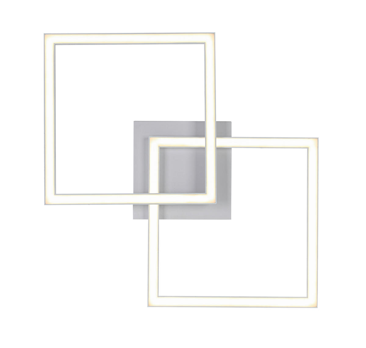 LED MENNYEZETI LÁMPA - fehér, Trend, műanyag/fém (57/35/6,5cm) - Boxxx