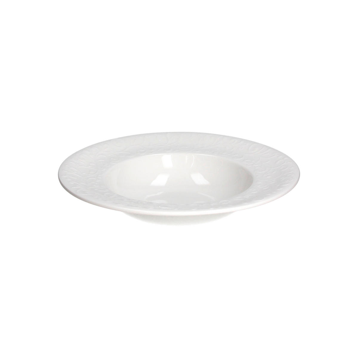 TANJUR DUBOKI    25/5 cm      Jasmin Bianco  - bijela, Basics, keramika (25/5cm) - Tognana