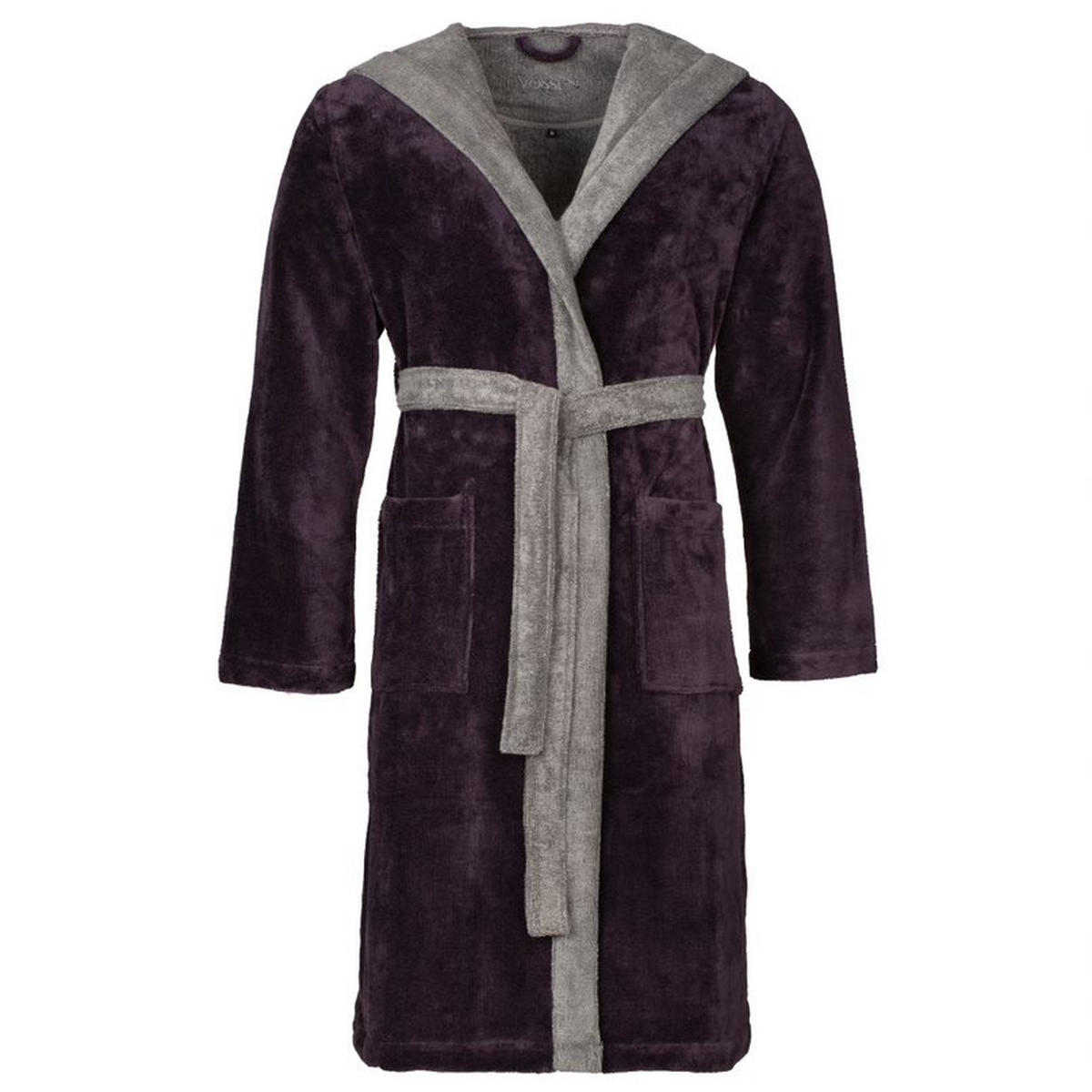 BADEMANTEL XS Unisex  - Anthrazit, Basics, Textil (XSnull) - Vossen