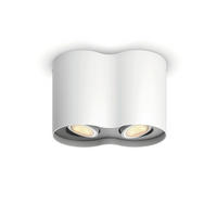 LED-DECKENLEUCHTE White Ambiance Pillar  Smart 19,3/12/10,3 cm   - Weiß, Basics, Metall (19,3/12/10,3cm) - Philips HUE