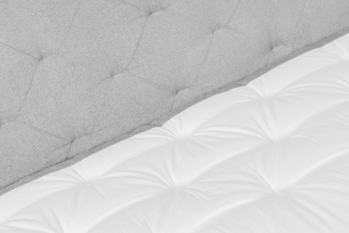 BOXSPRINGBETT 120/200 cm  in Grau  - Eichefarben/Grau, Konventionell, Holz/Textil (120/200cm) - Welnova