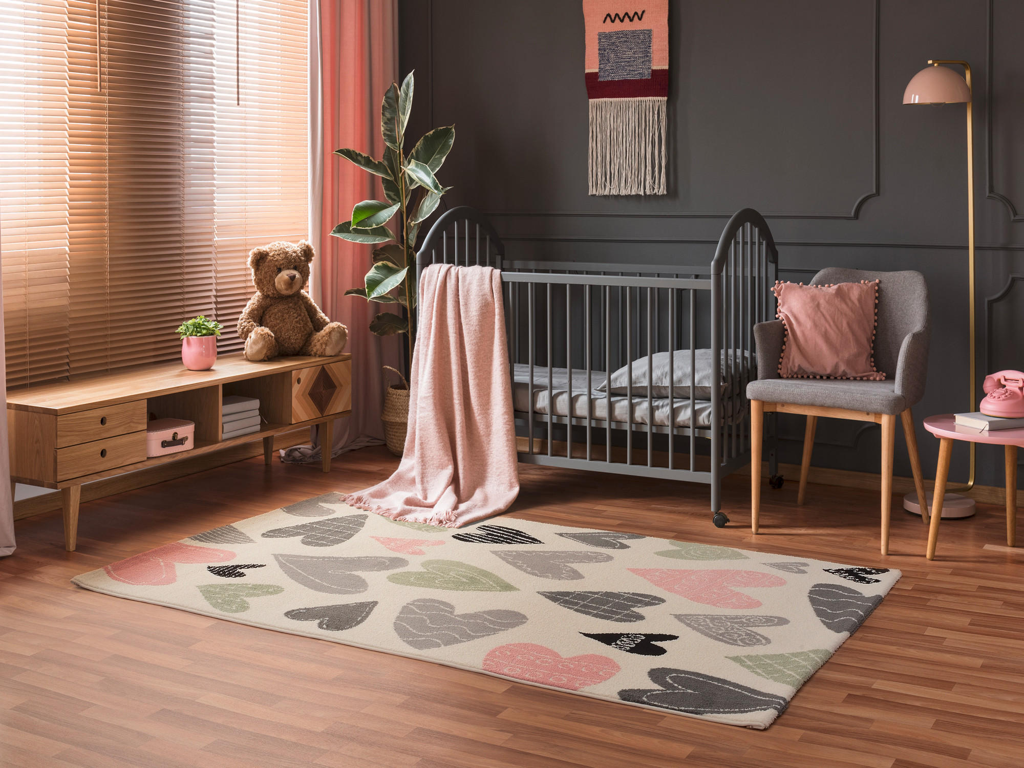 KINDERTEPPICH 65/130 cm  - Multicolor, Design, Textil (65/130cm) - Ben'n'jen