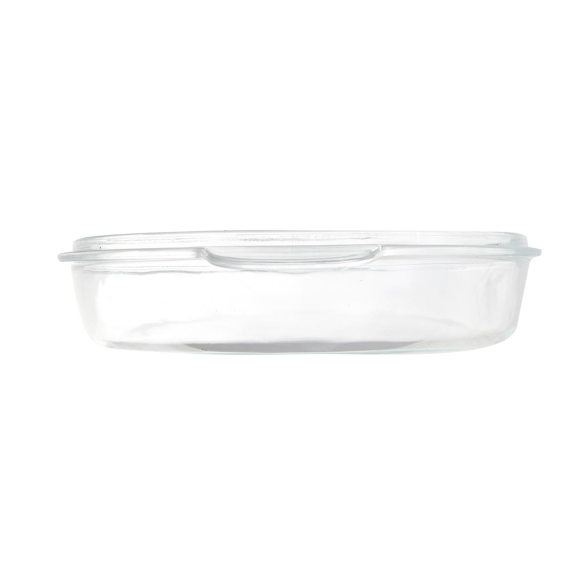 BRÄTER  - Transparent/Silberfarben, Basics, Glas/Metall (29,5/25/11cm)