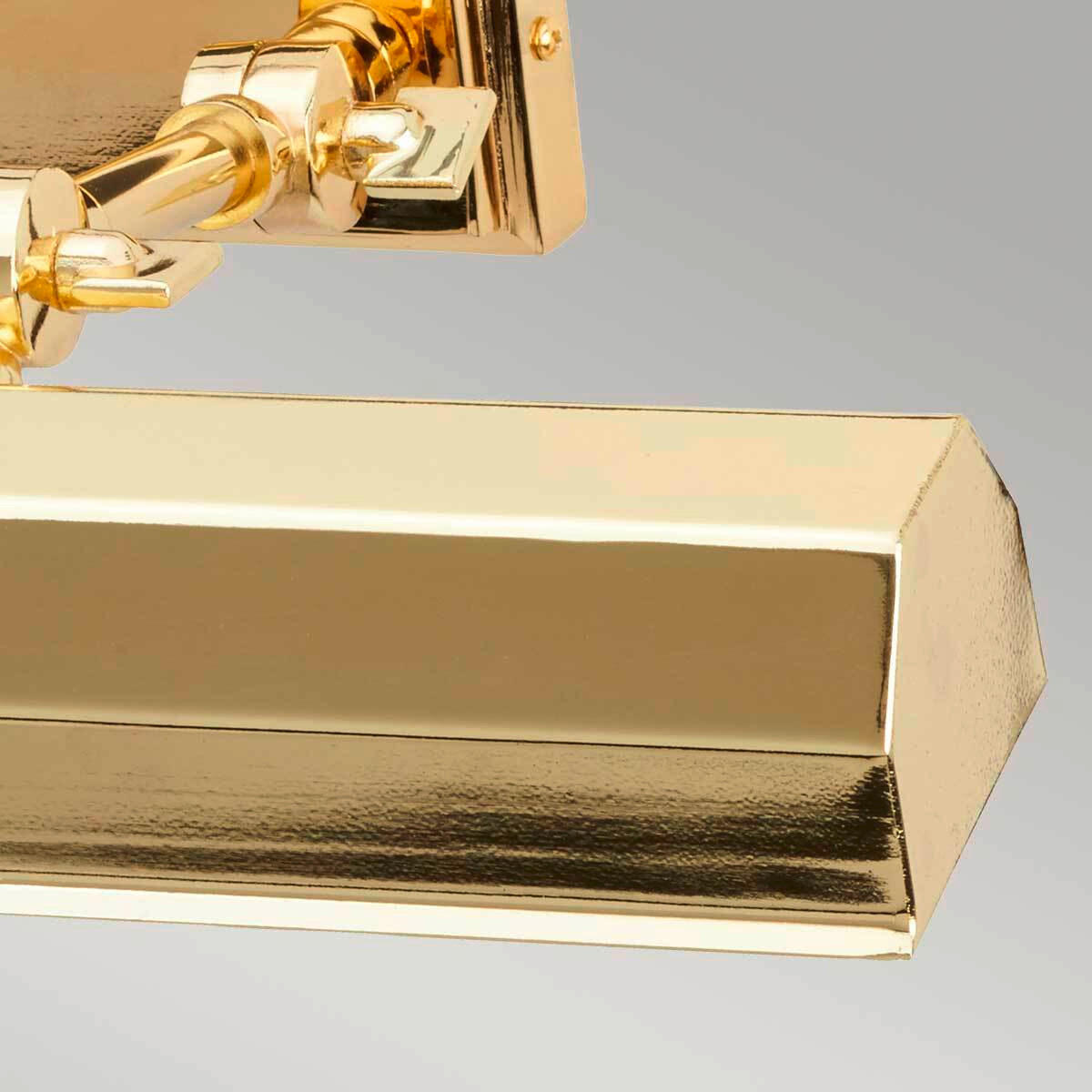 BILDERLEUCHTE   - Messingfarben, KONVENTIONELL, Metall (11,9/40,2/18,6cm) - Elstead Lighting