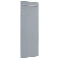 GARDEROBENPANEEL  in 60/170/10 cm  - Grau, Design, Glas/Holzwerkstoff (60/170/10cm)