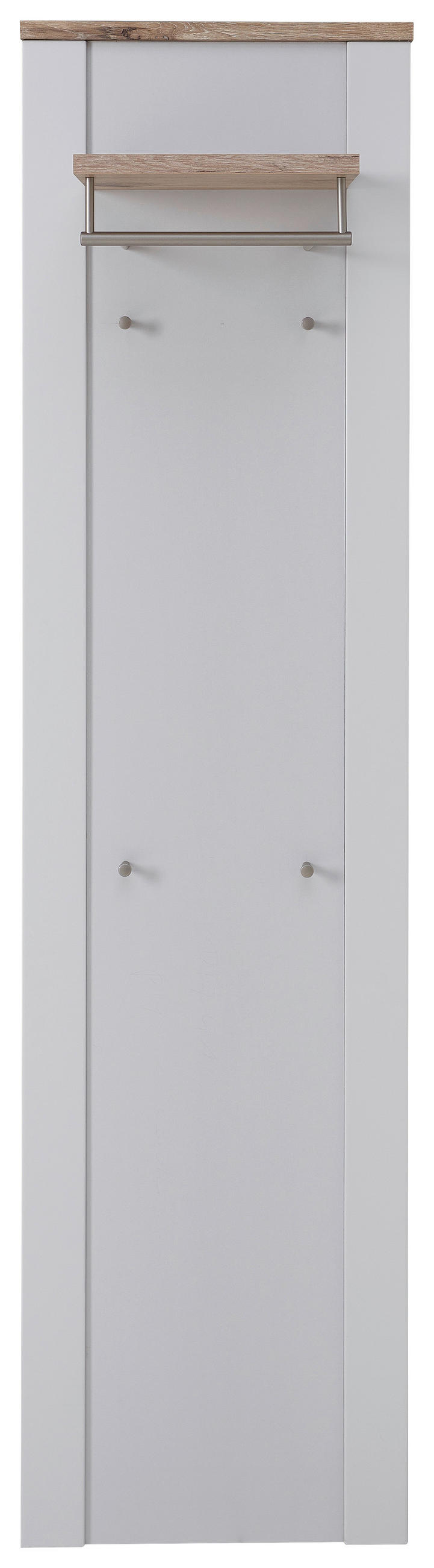 GARDEROBENPANEEL  in 48/188/30 cm  - Eichefarben/Braun, Lifestyle, Holzwerkstoff (48/188/30cm) - MID.YOU