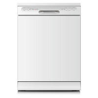 GESCHIRRSPÜLER GSP12-6E  - Weiss, Trend, Kunststoff/Metall (59,8/84,5/60cm) - PKM