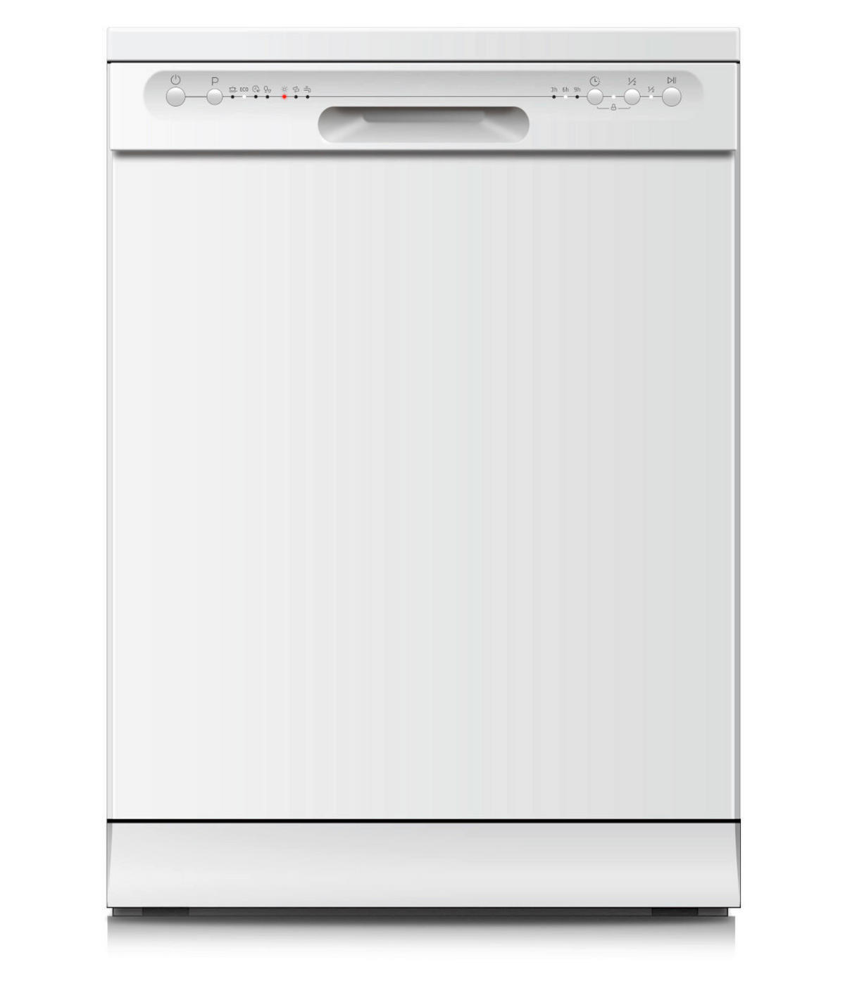 GESCHIRRSPÜLER GSP12-6E  - Weiss, Trend, Kunststoff/Metall (59,8/84,5/60cm) - PKM