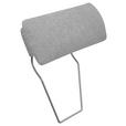 KOPFSTÜTZE - Grau, KONVENTIONELL, Textil (55/28/18cm) - Hom`in
