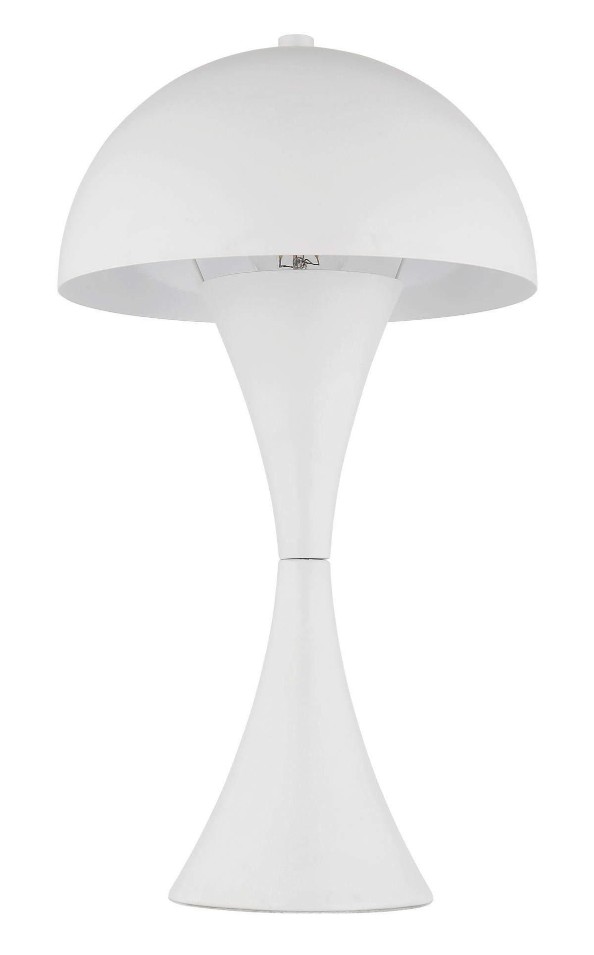 TISCHLEUCHTE - Weiss, Design, Kunststoff/Metall (20/36,1cm) - Globo