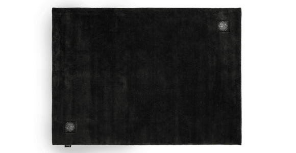 WOLLTEPPICH 170/240 cm Princess Svarowski Anthrazit  - Anthrazit, KONVENTIONELL, Textil (170/240cm) - Linea Natura
