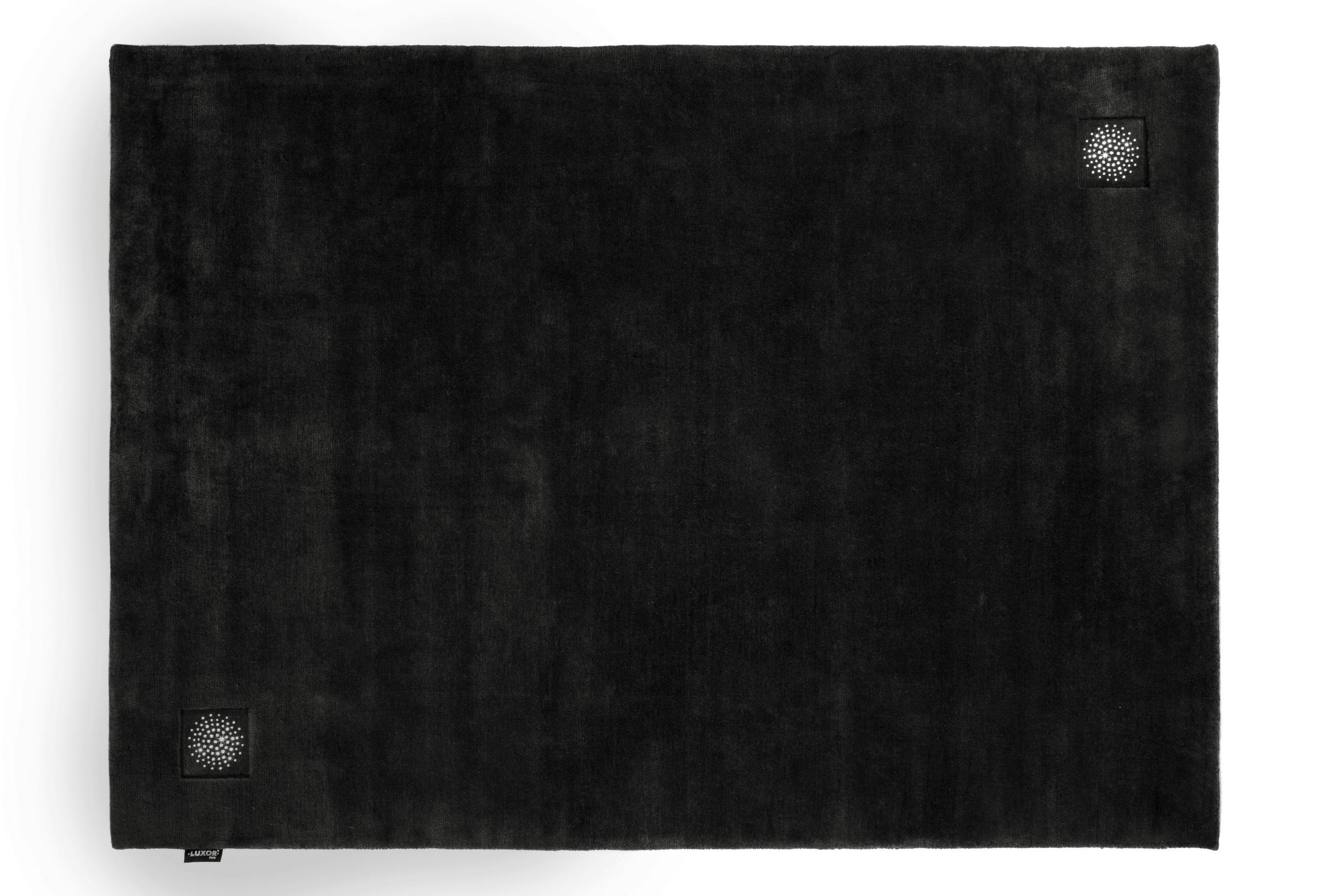 Linea Natura Wollteppich Princess Svarowski Anthrazit 170x240 cm