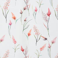 VORHANGSTOFF per lfm blickdicht  - Multicolor/Orange, Design, Textil (150cm) - Esposa