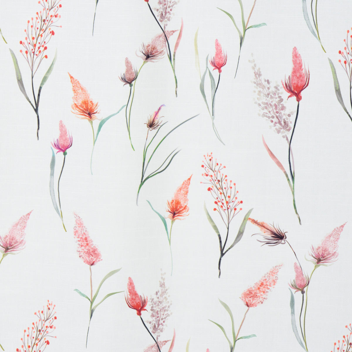 VORHANGSTOFF per lfm blickdicht  - Multicolor/Orange, Design, Textil (150cm) - Esposa