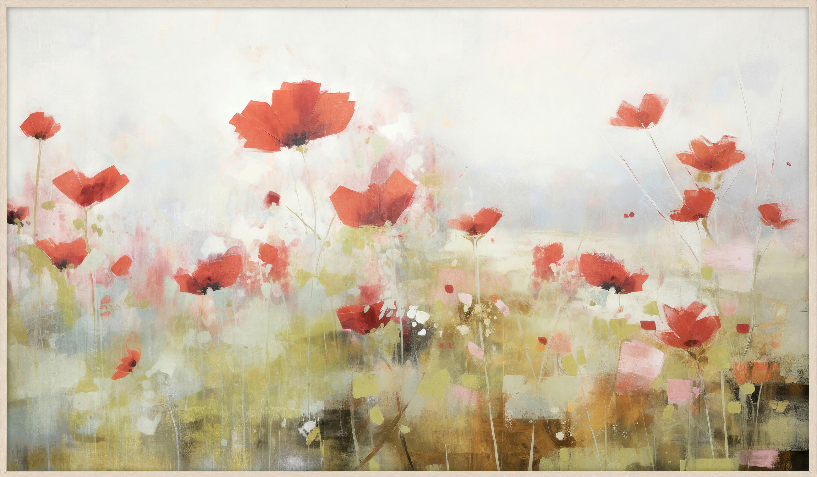 ÖLGEMÄLDE Landschaft & Natur 120/70 cm  - Ecru/Multicolor, Trend, Holz/Kunststoff (120/70cm) - Monee