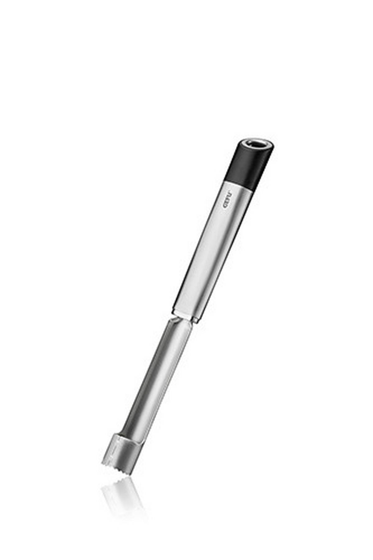 APFELENTKERNER - Edelstahlfarben/Schwarz, Basics, Kunststoff/Metall (22,8/2,2/2,4cm) - Gefu