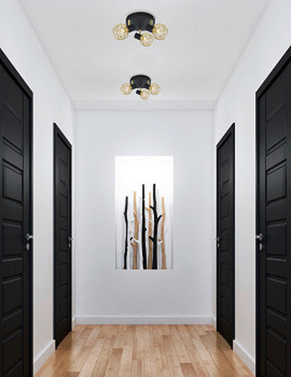 TAKSPOTLIGHT 42/42/15 cm   - Basics, metall (42/42/15cm)