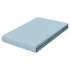SPANNLEINTUCH 130/200 cm Frottee  - Hellblau, Basics, Textil (130/200cm) - Schlafgut