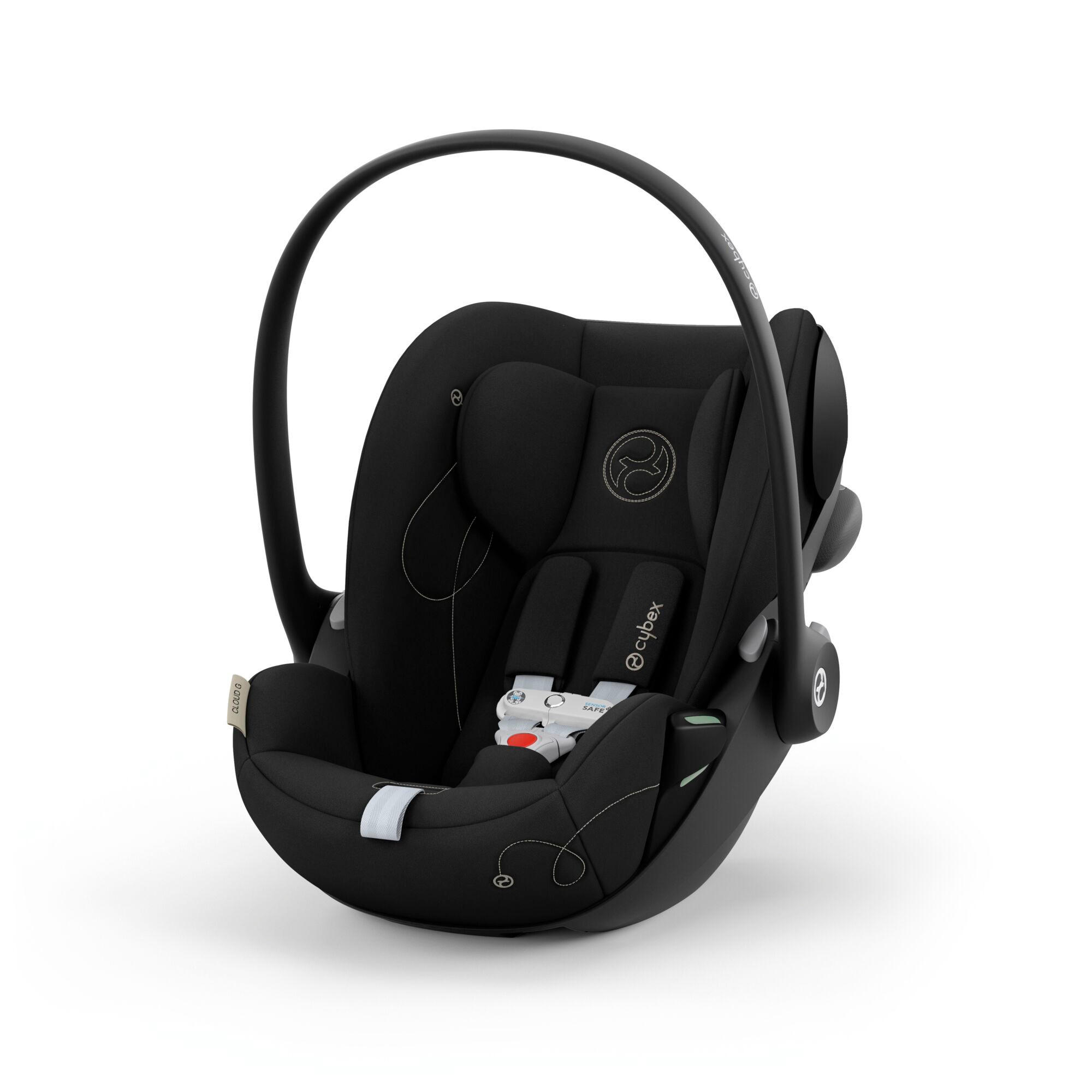 BABYSKYDD Cloud G i-size  - svart, Basics, textil/plast (68-72/43.5/35.5-59.5cm) - Cybex
