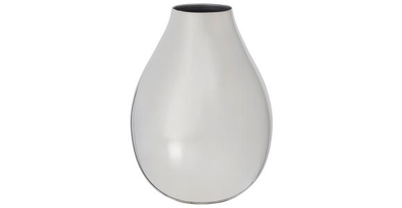 VASE 14 cm - Nickelfarben, Basics, Metall (10/14cm) - Ambia Home