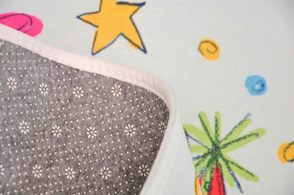 KINDERTEPPICH 100 cm Lovely Kids Geburtstag  - Multicolor, Trend, Kunststoff/Textil (100cm) - Ben'n'jen