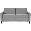 SCHLAFSOFA Webstoff Grau  - Schwarz/Grau, Design, Holz/Textil (184/92/102cm) - Dieter Knoll