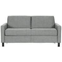 SCHLAFSOFA in Webstoff Grau  - Schwarz/Grau, Design, Holz/Textil (184/92/102cm) - Venda