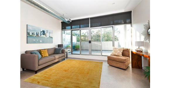 TEPPICH 160/230 cm Luxury 110 Gelb Gelb  - Gelb, Basics, Textil (160/230cm) - Novel