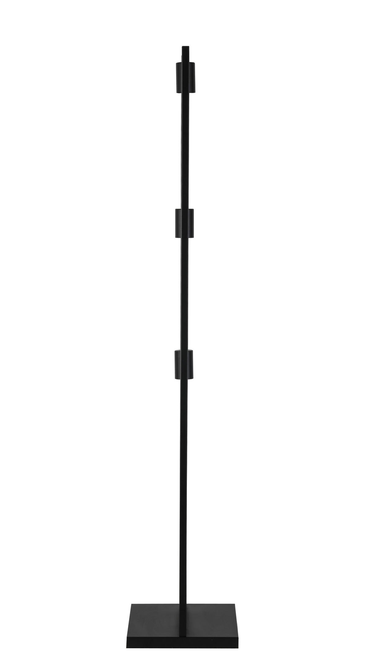 LAMPADAR - negru, Konventionell, plastic/metal (25/25/132cm) - Marama