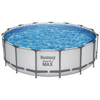 BAZÉN 457/122 cm - šedá, Konvenční, kov/plast (457/122cm) - Bestway
