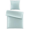 BETTWÄSCHE 135/200 cm NIGIRI Satin  - Pastellblau, Basics, Textil (135/200cm) - Bio:Vio