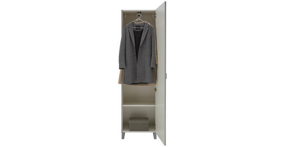 GARDEROBE 260/192/36 cm  - Sandfarben/Eichefarben, Design, Holz/Holzwerkstoff (260/192/36cm) - Dieter Knoll