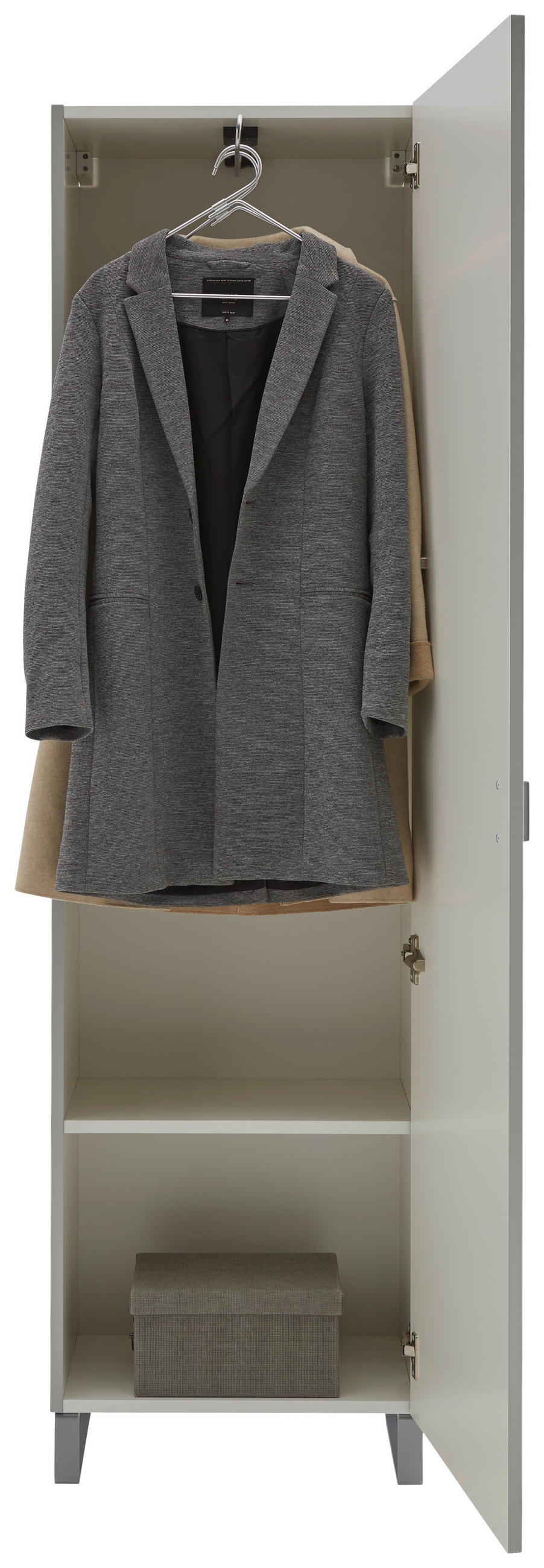 GARDEROBE 5-teilig  in 260/192/36 cm  - Sandfarben/Eichefarben, Design, Holz/Holzwerkstoff (260/192/36cm) - Dieter Knoll
